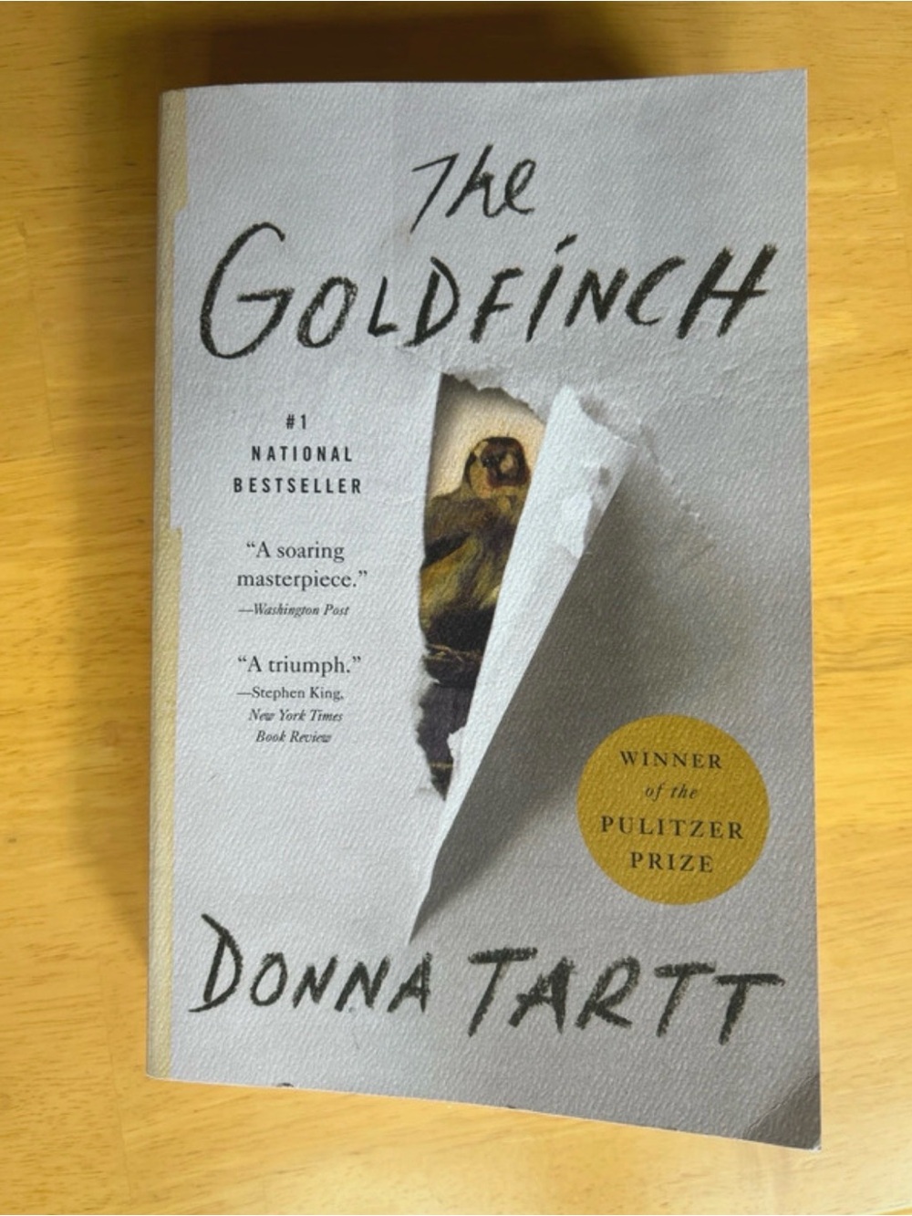 The Goldfinch by Donna Tartt